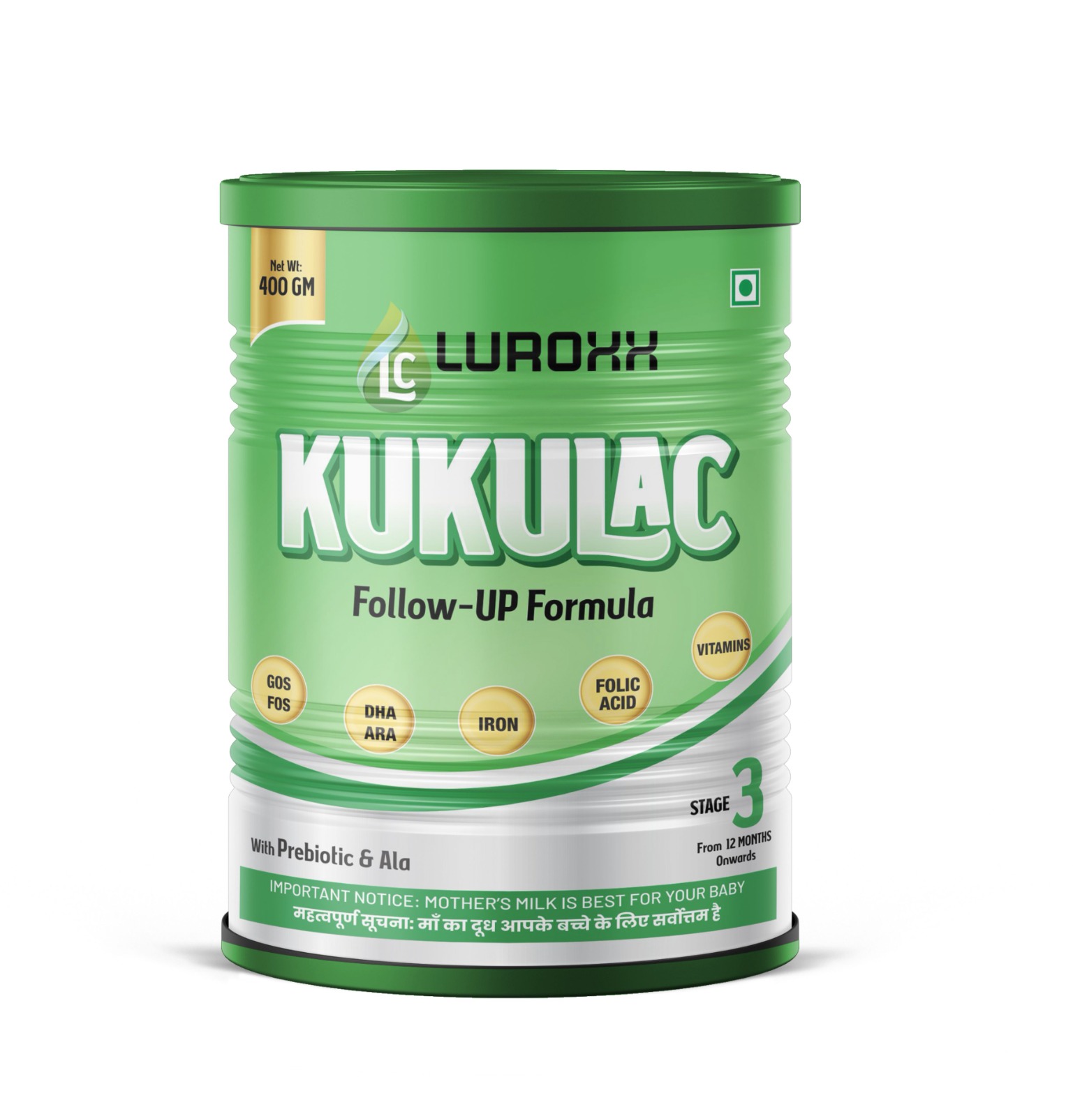 KUKULAC FOLLOW-UP FORMULA STAGE3 (400GM)